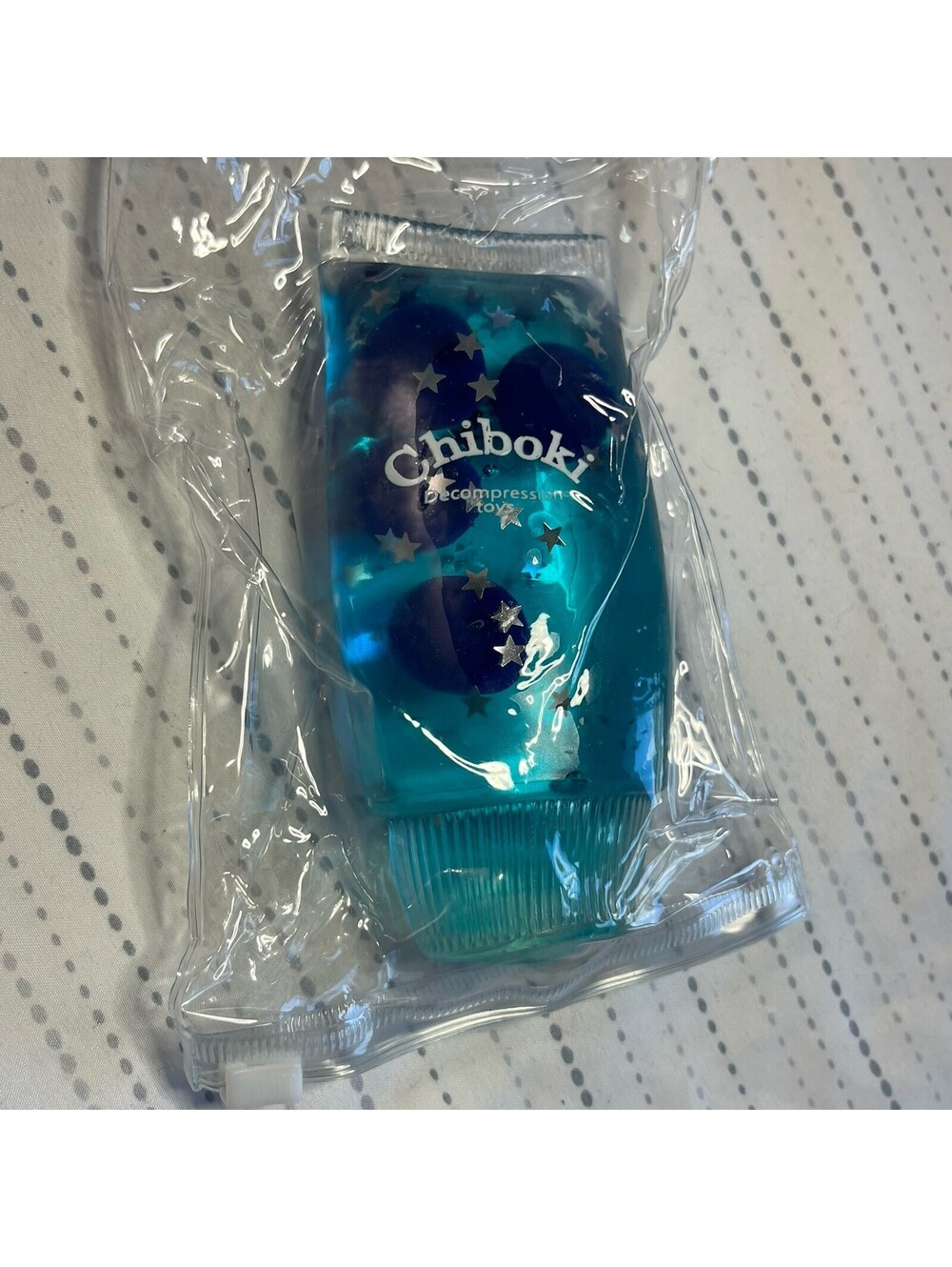Chiboki Toothpaste Squishy Blueberry Slow Rise Stress Relief Sensory Fidget Toy